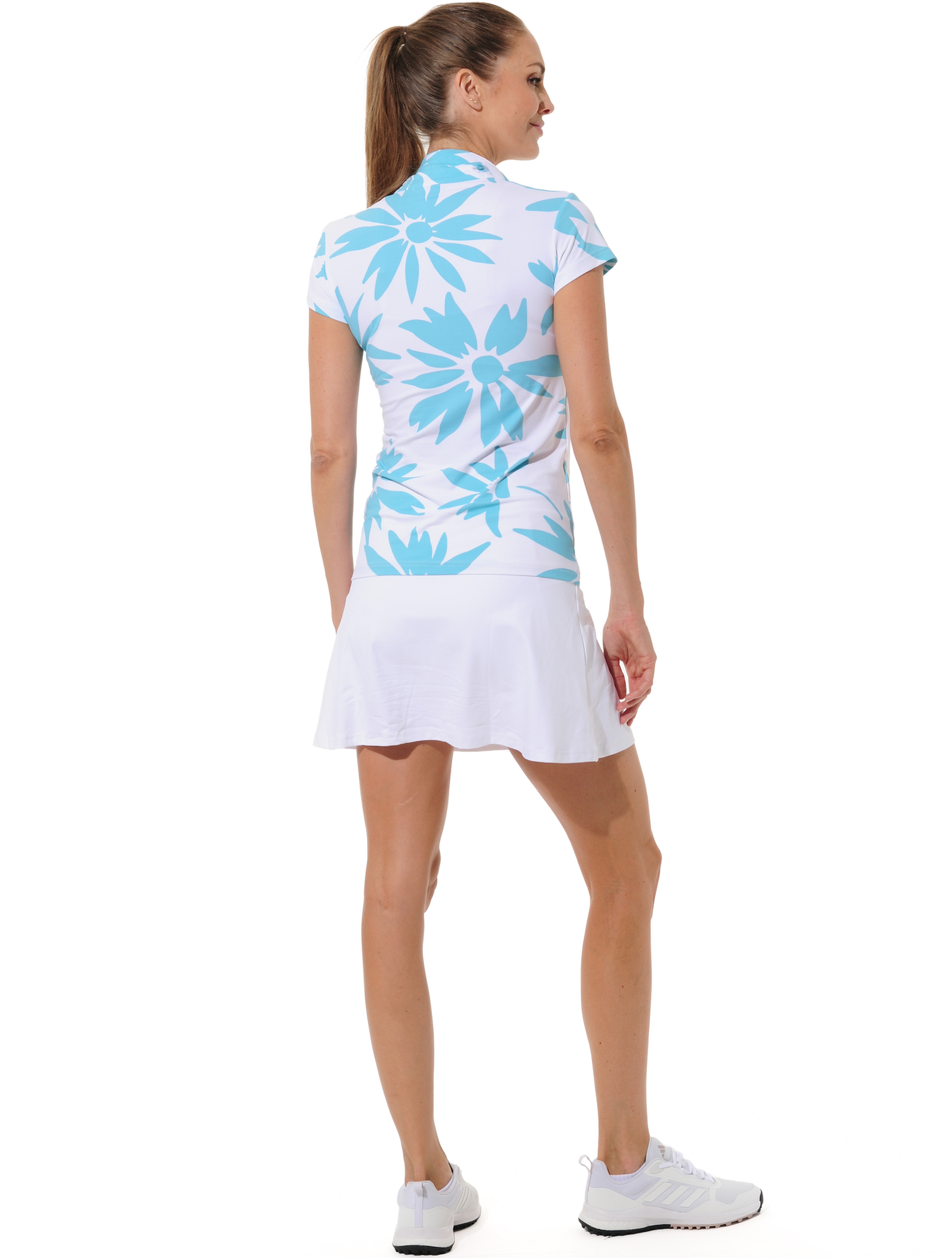 Daisies print golf polo shirt ibiza | 46 | 526400/89/46